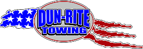 Towing company logo with stars